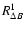 $R^1_{\Delta B}$