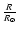 $\frac{R}{R_{\odot}}$
