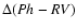 $\Delta (Ph-RV)$