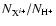 $N_{{\rm X}^{i+}}/N_{{\rm H}^+}$