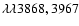 $\lambda\lambda3868, 3967$