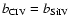 $b_{\rm CIV} = b_{\rm SiIV}$