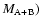 $M_{\rm A+B})$