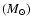 $(M_{\odot})$