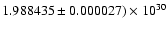 $1.988435\pm0.000027)\times 10^{30}$