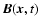 $\vec{B}(\vec{x},t)$