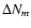 $\Delta N_m$