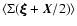 $\left\langle \Sigma (\hbox{\myfont \symbol{24} }+ {\vec X}/2) \right\rangle$