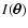 $I(\hbox{\myfont \symbol{18} })$