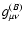 $g_{\mu \nu}^{(B)}$