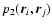 $p_2({\vec r}_i, {\vec r}_j)$