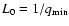 $L_0=1/q_{\rm min}$
