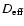 $D_{\rm eff}$