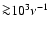 ${\ga} 10^3 \nu^{-1}~$