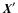 ${\vec X}'$