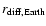 $r_{\rm diff,Earth}$