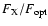 $F_{\rm X}/F_{\rm opt}$