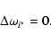 \begin{displaymath}\Delta {\omega}_{i^*}= 0.
\end{displaymath}