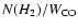 $N(H_2)/W_{\rm CO}$