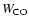 $W_{\rm CO}$
