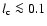 $l_{\rm c} \la 0.1$