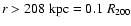 $r>208~{\rm kpc}=0.1~R_{200}$