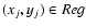 $(x_{j},y_{j}) \in Reg$