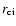 $r_{\rm ci}$