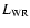 $L_{\rm WR}$