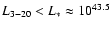 $L_{3-20}<L_\ast\approx 10^{43.5}$