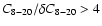 $C_{8-20}/\delta
C_{8-20}>4$