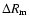 $\Delta R_{\rm m}$