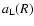 $a_{\rm L}(R)$