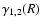 $\gamma _{1,2}(R)$
