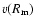 $v(R_{\rm m})$