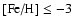 $\mbox{[Fe/H]}\leq -3$