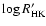 $\log R'_{\rm HK}$