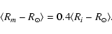 \begin{displaymath}%
\langle R_m - R_\odot \rangle = 0.4 \langle R_i - R_\odot \rangle.
\end{displaymath}