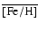 $\overline{\rm [Fe/H]}$