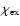 $\chi _{\rm ex}$