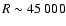 $R\sim45~ 000$