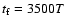 $t_{\rm f}=3500T$