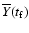$\overline {Y}(t_{\rm f})$
