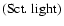 ${{\rm (Sct.~ light)}}$