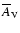 $\overline {A}_{{\rm V}}$