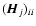 $(\vec{H}_j)_{ii}$