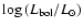 $\log{(L_{\rm bol}/L_\odot)}$