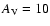 $A_{\rm V}=10$