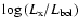$\log{(L_{\rm x}/L_{\rm bol})}$