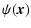 $\displaystyle %
\psi(\vec{x})$